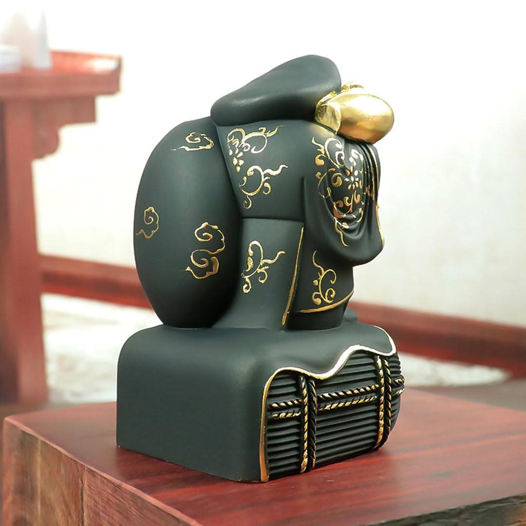 Amazon｜【dsdsad】七福神 大黒天 木彫り【開運・招福・縁起物